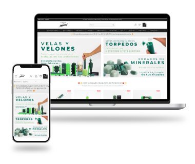 Ejemplo Tienda Online de OpenTiendas - Azur360º